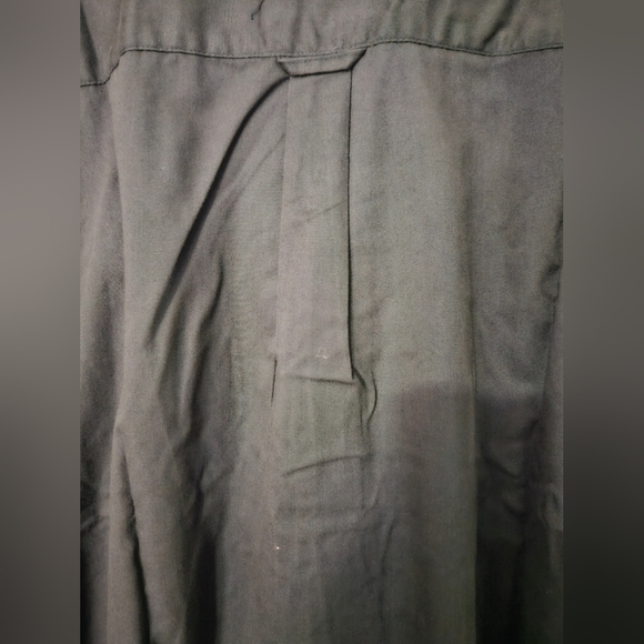 130) Ultra Club Whisper Twill men's black shirt NWT - Picture 6 of 9